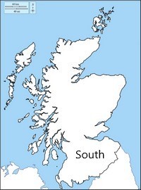 Trout Fishing Map South Scotland